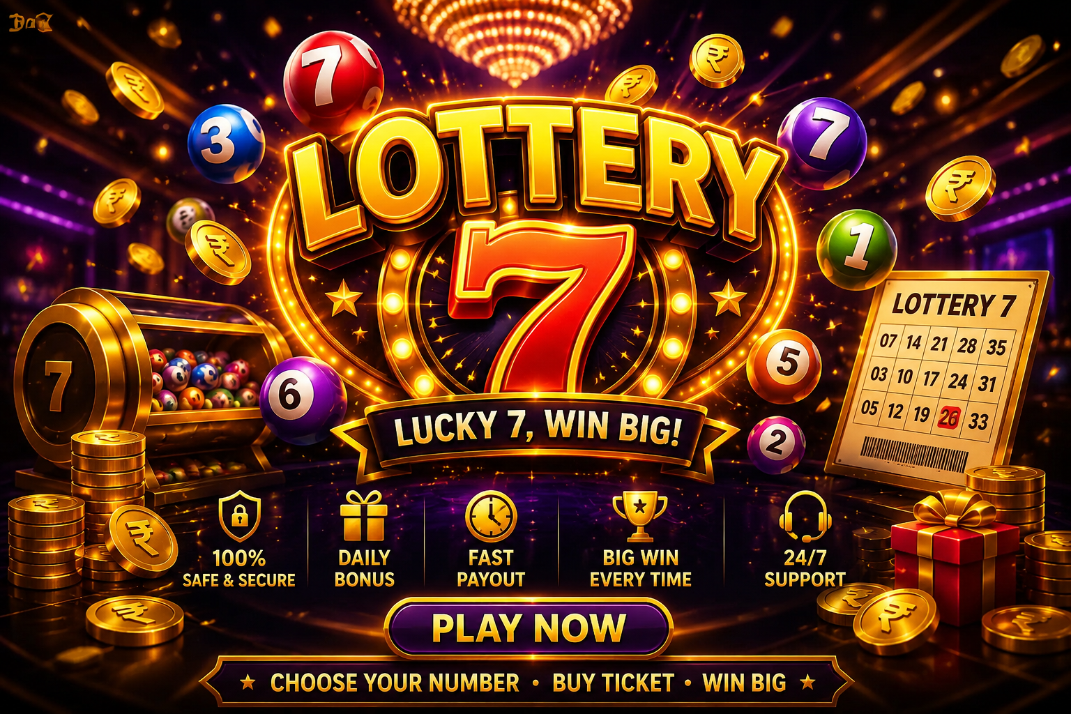Winning lottery7